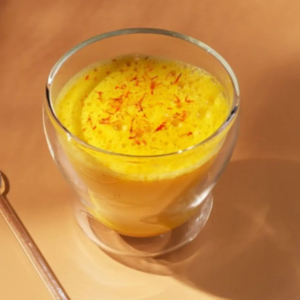 Saffron Latte